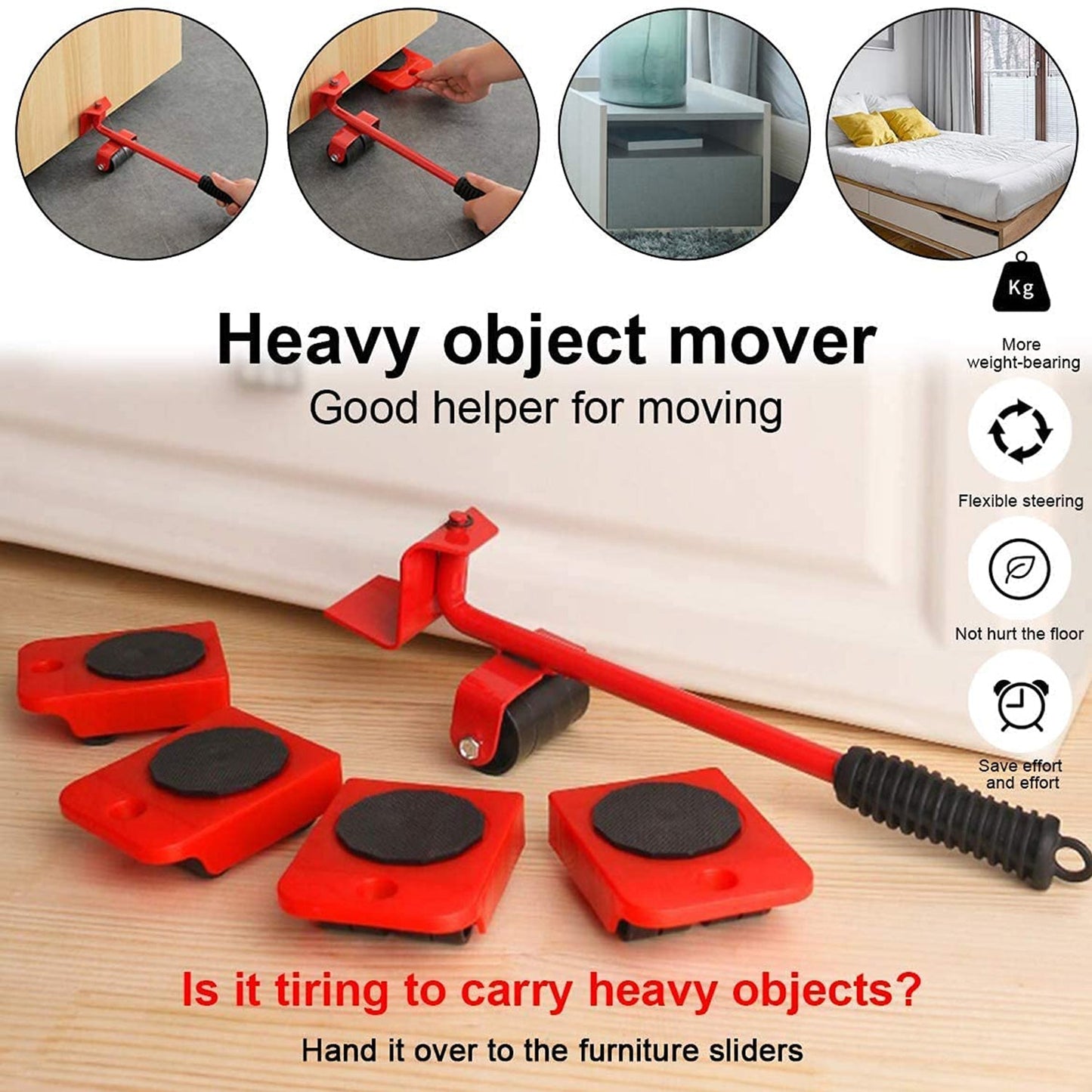 Heavy Furniture Lifter and Furniture Shifting Tool - Springkart 