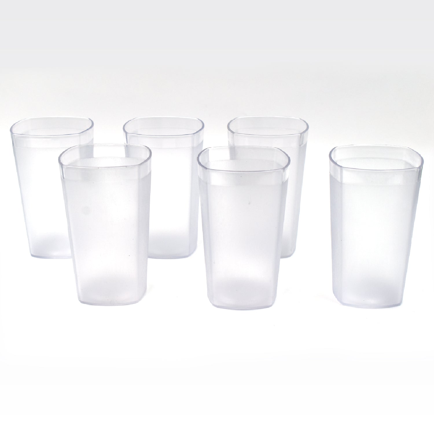 Ganesh Decent Glass, 350ml, Set of 6 - Springkart 
