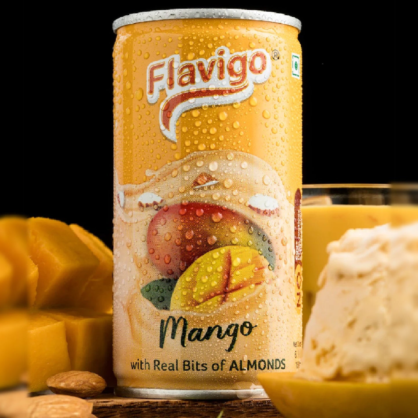 Flavigo Mango Ice Cream Milkshake (200Ml) | Ice cream shakes - Springkart 