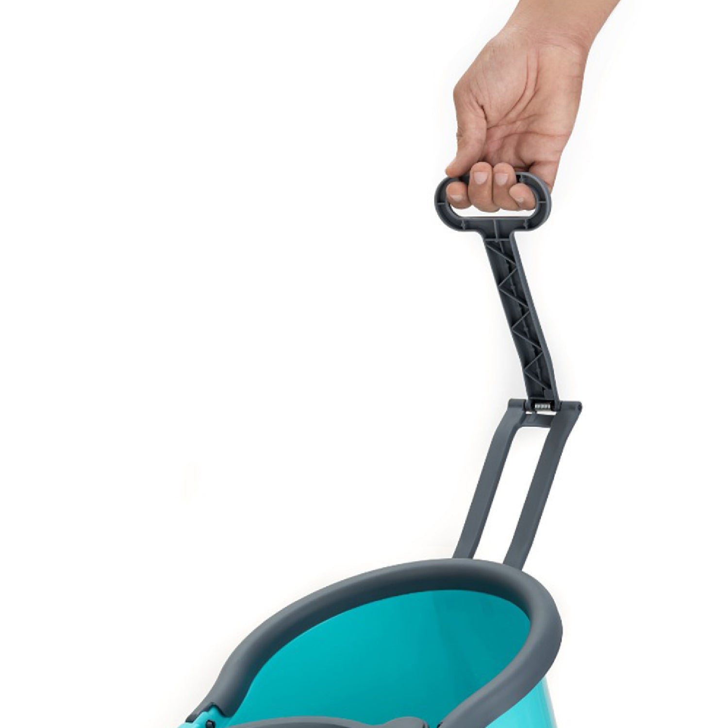 Quick Spin Mop With Steel Spin, Bucket Floor Cleaning, Easy Wheels & Big Bucket, Floor Cleaning Mop with Bucket - Springkart 