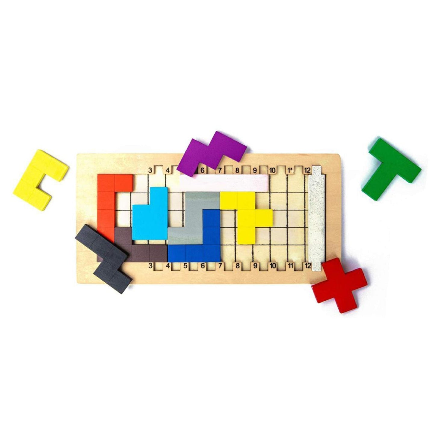 AT50 Wooden Mind Game and game for kids and babies for playing and enjoying purposes. - Springkart 