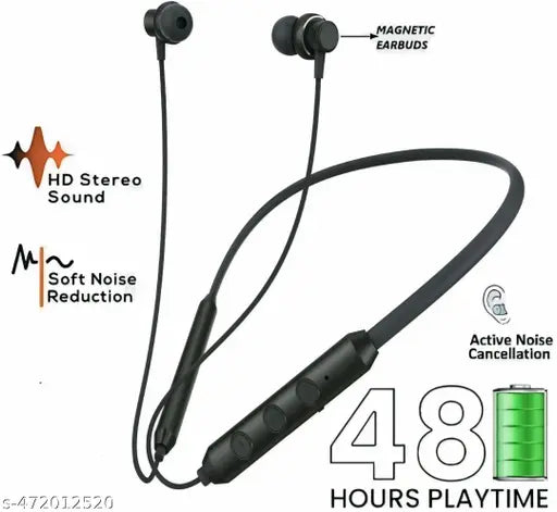 Bluetooth Neckband with Superior Sound Quality, & Long Battery Life.bluetooth headphone(BK0.20
