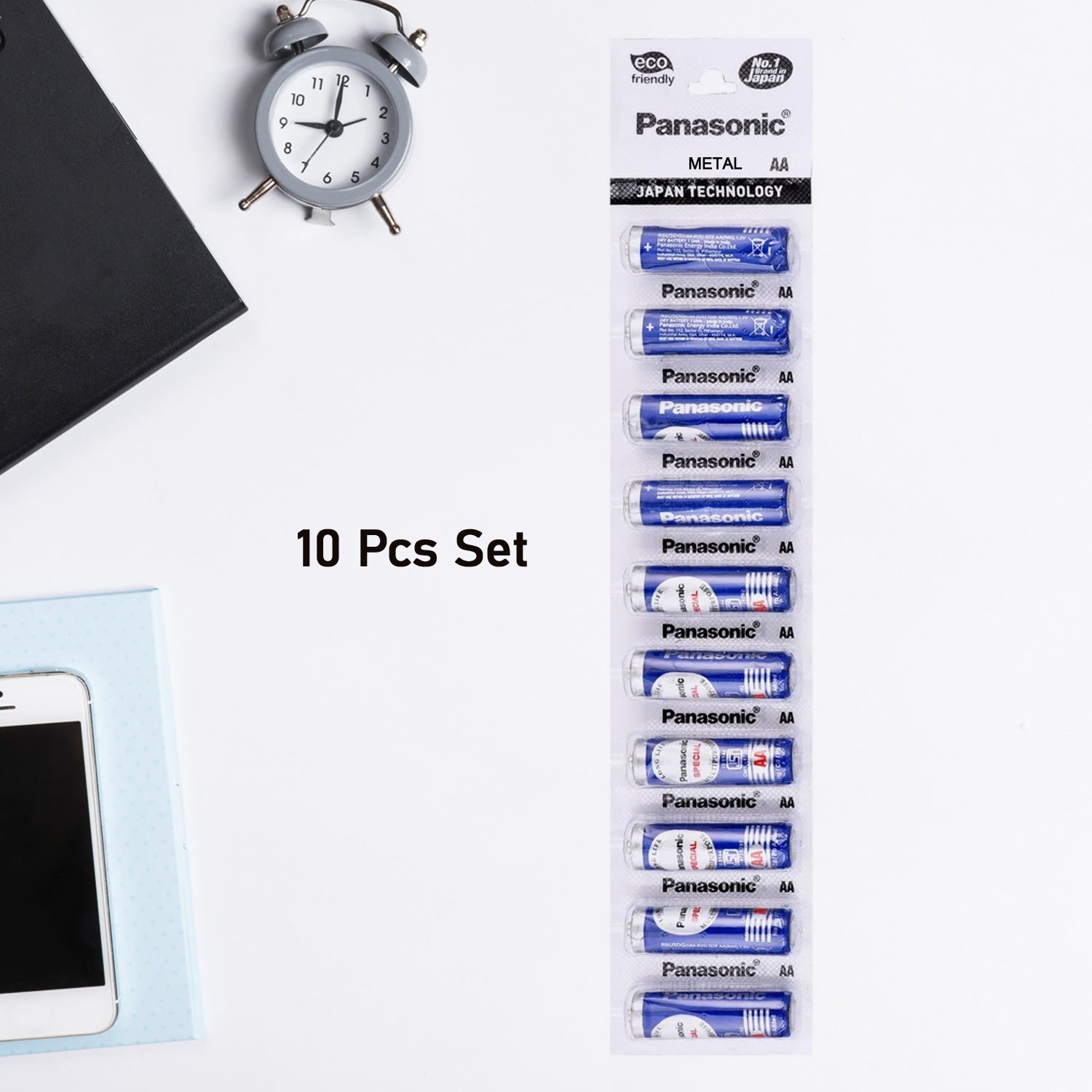 Panasonic Special Aa Eco Friendly Battery (10 Pcs Set) - Springkart 