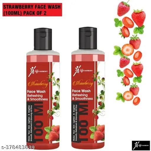 Strawberry Face Wash with Strawberry Extracts Payment:-Pre-Paid