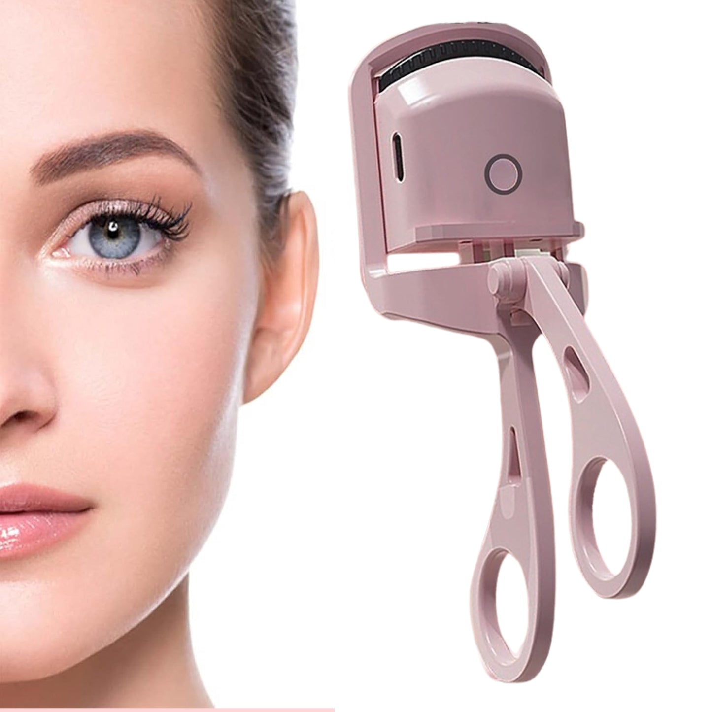 Electric Heated Eyelash Curlers (1 Pc) - Springkart 