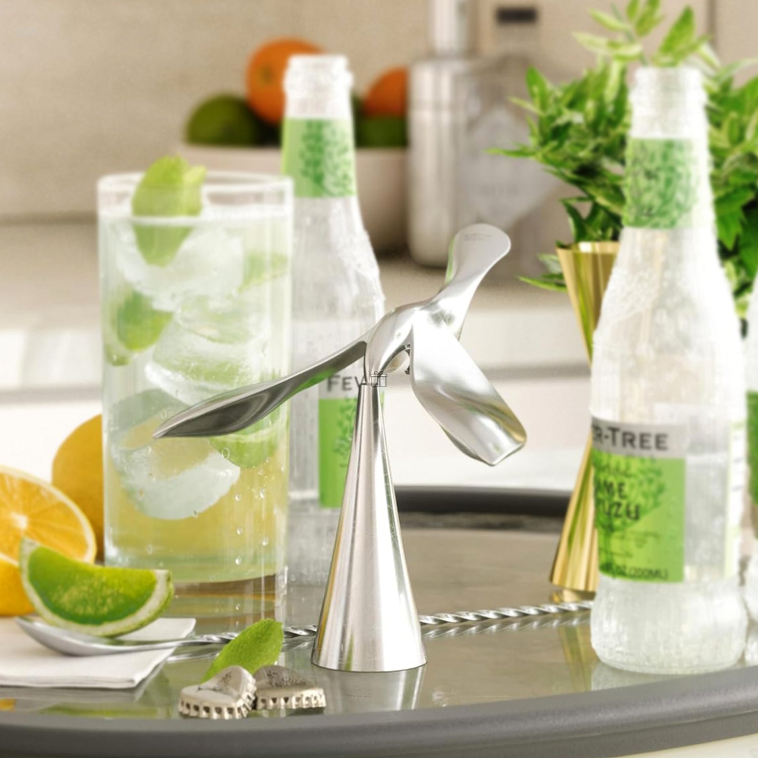 Manual Bottle Opener Bird Shaped Tumbler Balance Toy Also (1 Pc) - Springkart 