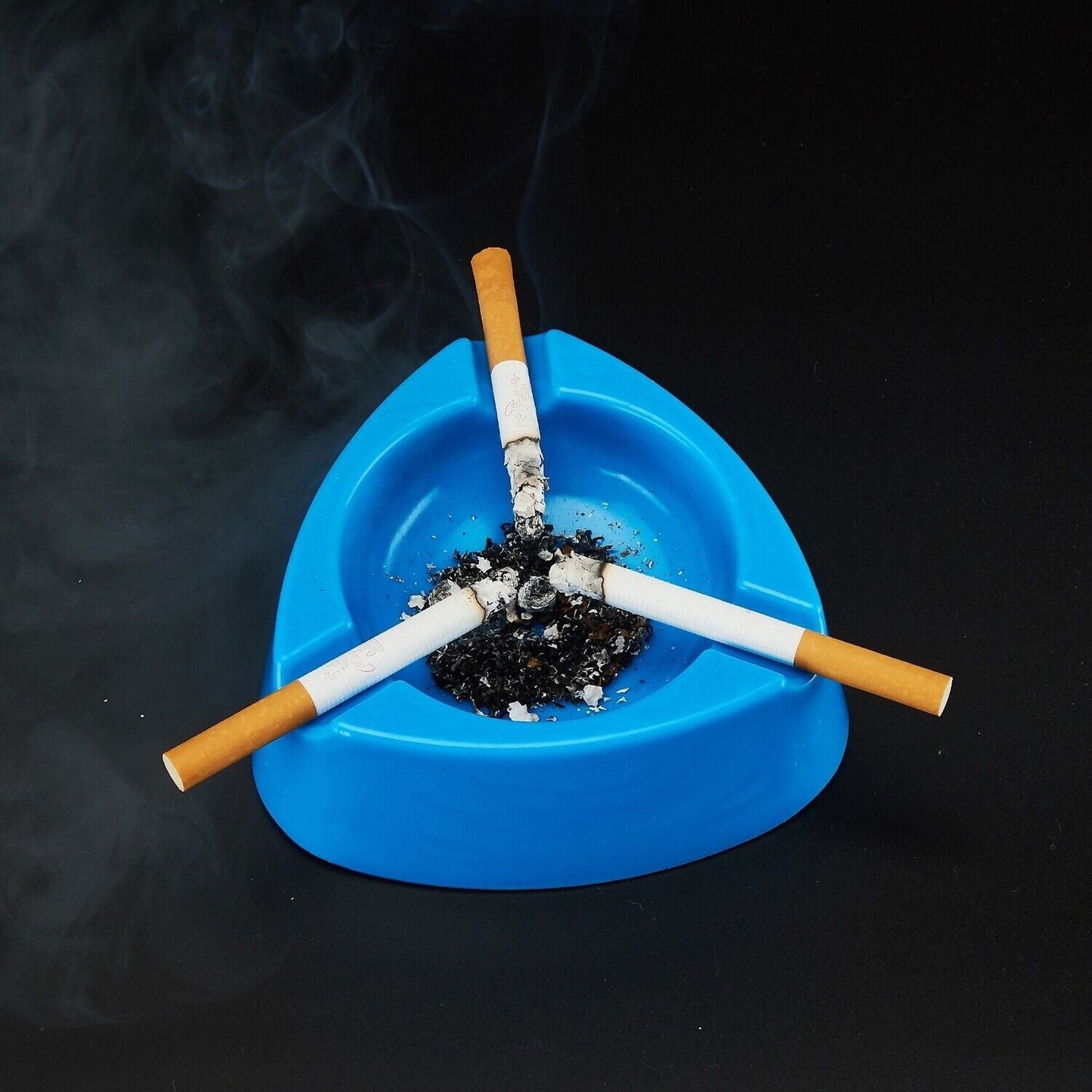 Melamine Cigarette Ashtray Table top Modern Ashtray Cigar for Outdoor Indoor Desktop Smoking home Office Fashion Decoration. - Springkart 