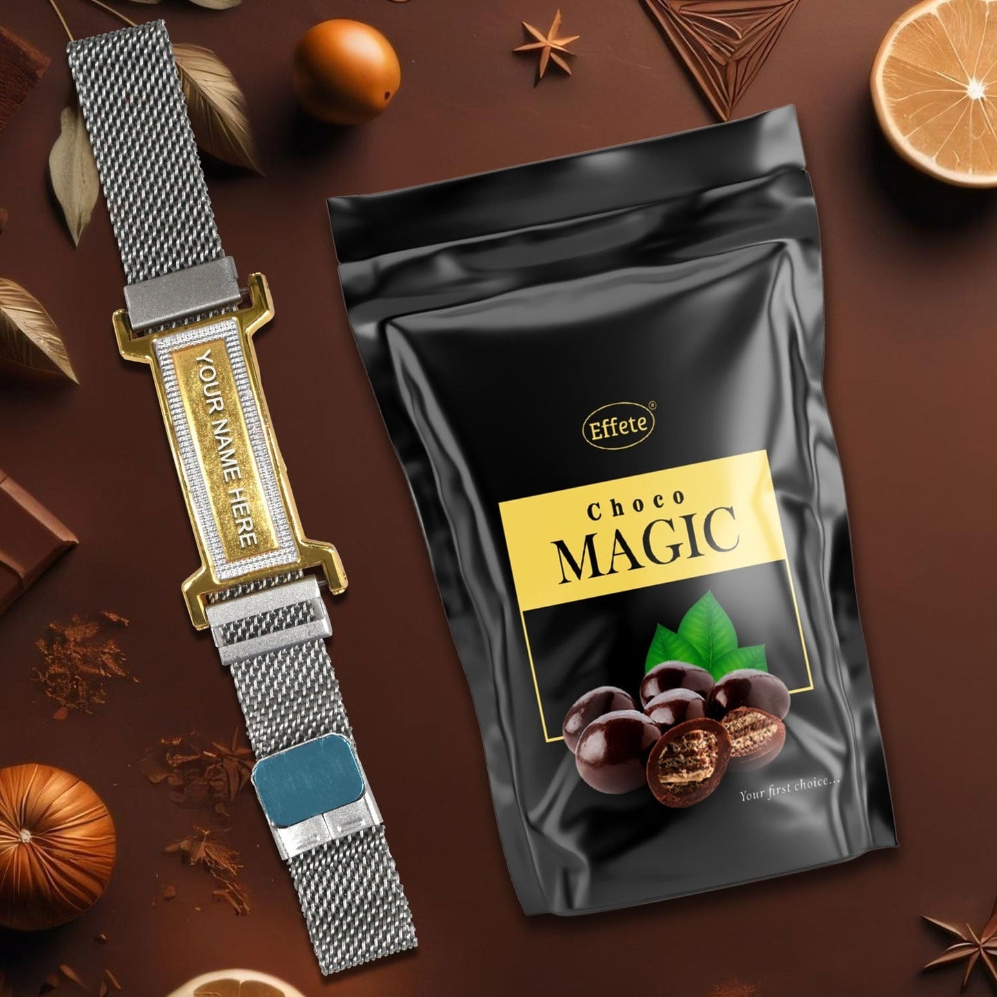 Customized Bracelet Delicious Chocolate Combo Special For Gift - Springkart 