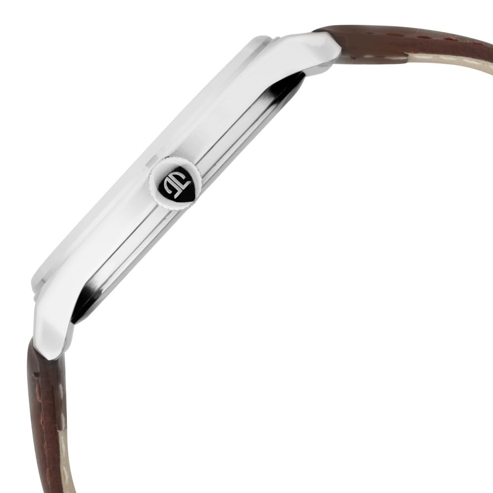 Titan Men's Classic Watch: Gradient Dial & Sleek Markings with Leather Strap-NS1802SL13