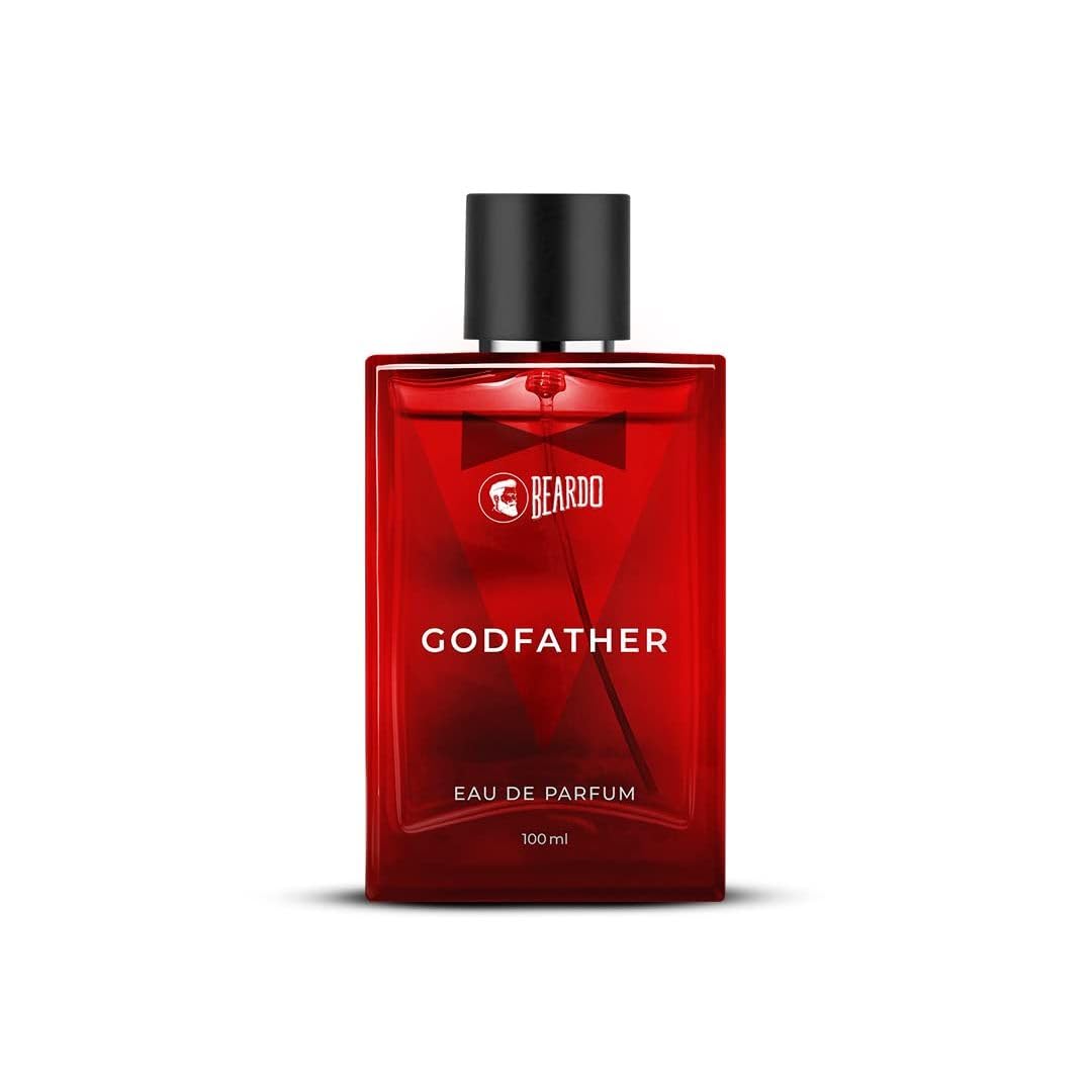 BEARDO Godfather Perfume For Man, 100ml | Aromatic, Spicy Perfume For Men | EAU DE PARFUM | Perfume For Men| Long Lasting Fragrance | Date Night Perfume | Premium Fragrance | Gift for Men | Husband | Boyfriend | Long Lasting Perfume