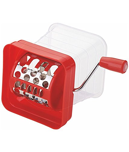 Plastic Vegetable Chopper Cutter with Stainless Steel Blade - Springkart 