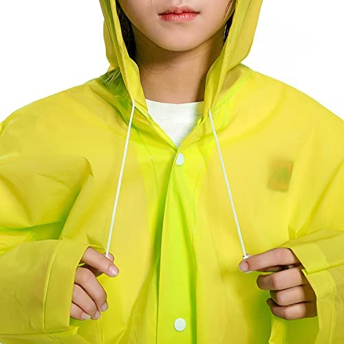 Mix Size Portable Student Rain Coat, Kid's Girl's & Boy's Outdoor Traveling Eva Material Raincoat/Rain wear/Rain Suit for Outdoor Accessory (1pc) - Springkart 