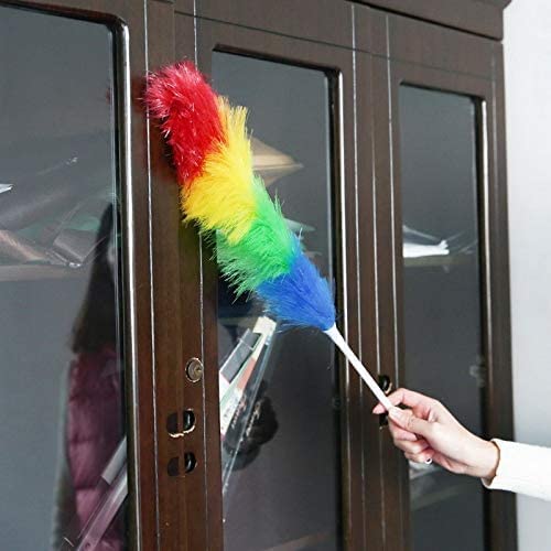 Premium multipurpose microfiber feather duster, single piece