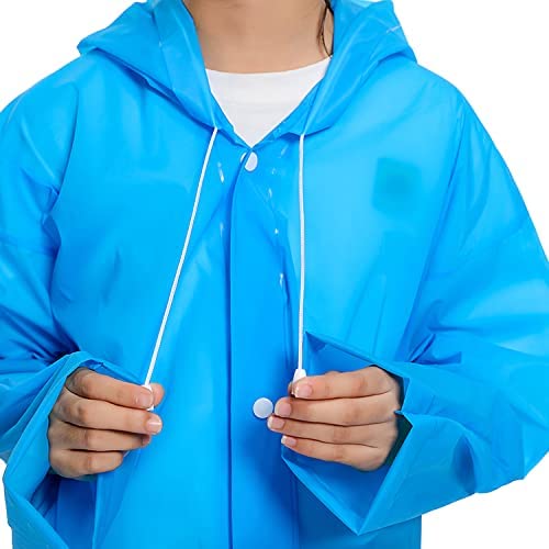 Mix Size Portable Student Rain Coat, Kid's Girl's & Boy's Outdoor Traveling Eva Material Raincoat/Rain wear/Rain Suit for Outdoor Accessory (1pc) - Springkart 