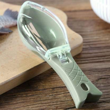 Fish Scale Scraper Skin Peeler Fish Tools Kitchen Gadget - Springkart 