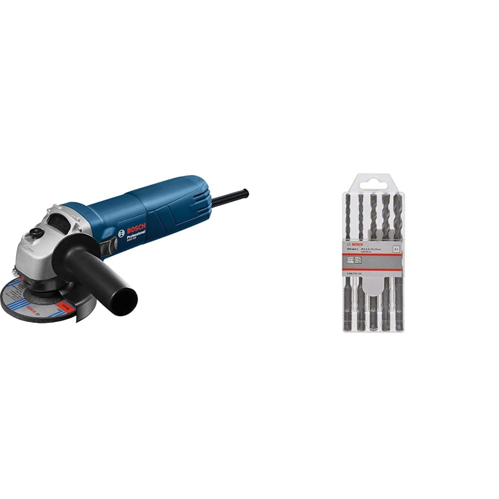 BOSCH Professional GWS 600 Angle Grinder | 670W Power | No-load Speed of 11000 RPM | Versatile Cutting and Grinding Tool | M10 Grinding Spindle Thread | 100 mm Disc | 1 Year Warranty