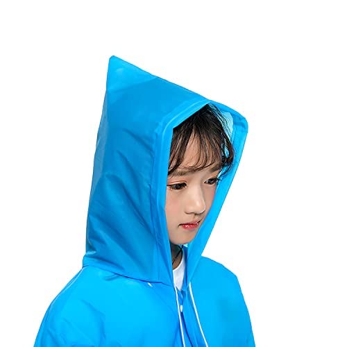 Mix Size Portable Student Rain Coat, Kid's Girl's & Boy's Outdoor Traveling Eva Material Raincoat/Rain wear/Rain Suit for Outdoor Accessory (1pc) - Springkart 