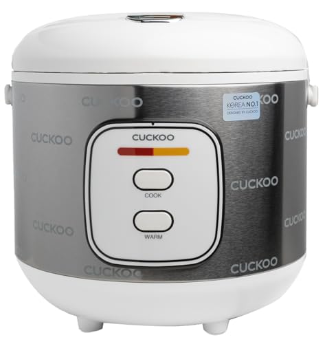 CUCKOO Electric Rice Cooker | 10 Cups 1.2 Kg Uncooked Rice Capacity Serves 2-10 People | 700 Watt | Nonstick Pot | 8 Hour Keep Warm Function | 1 Year Warranty (Rice Cooker (2-10 People))