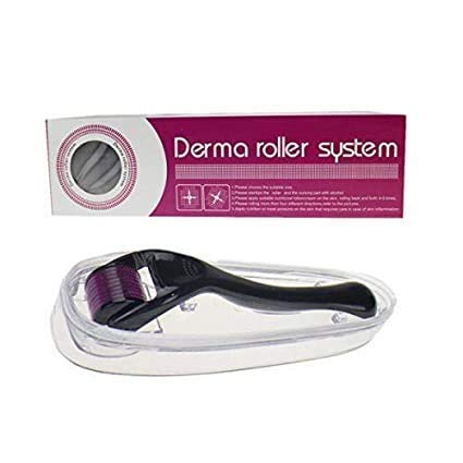 Derma Roller Anti Ageing and Facial Scrubs & Polishes Scar Removal Hair Regrowth - Springkart 
