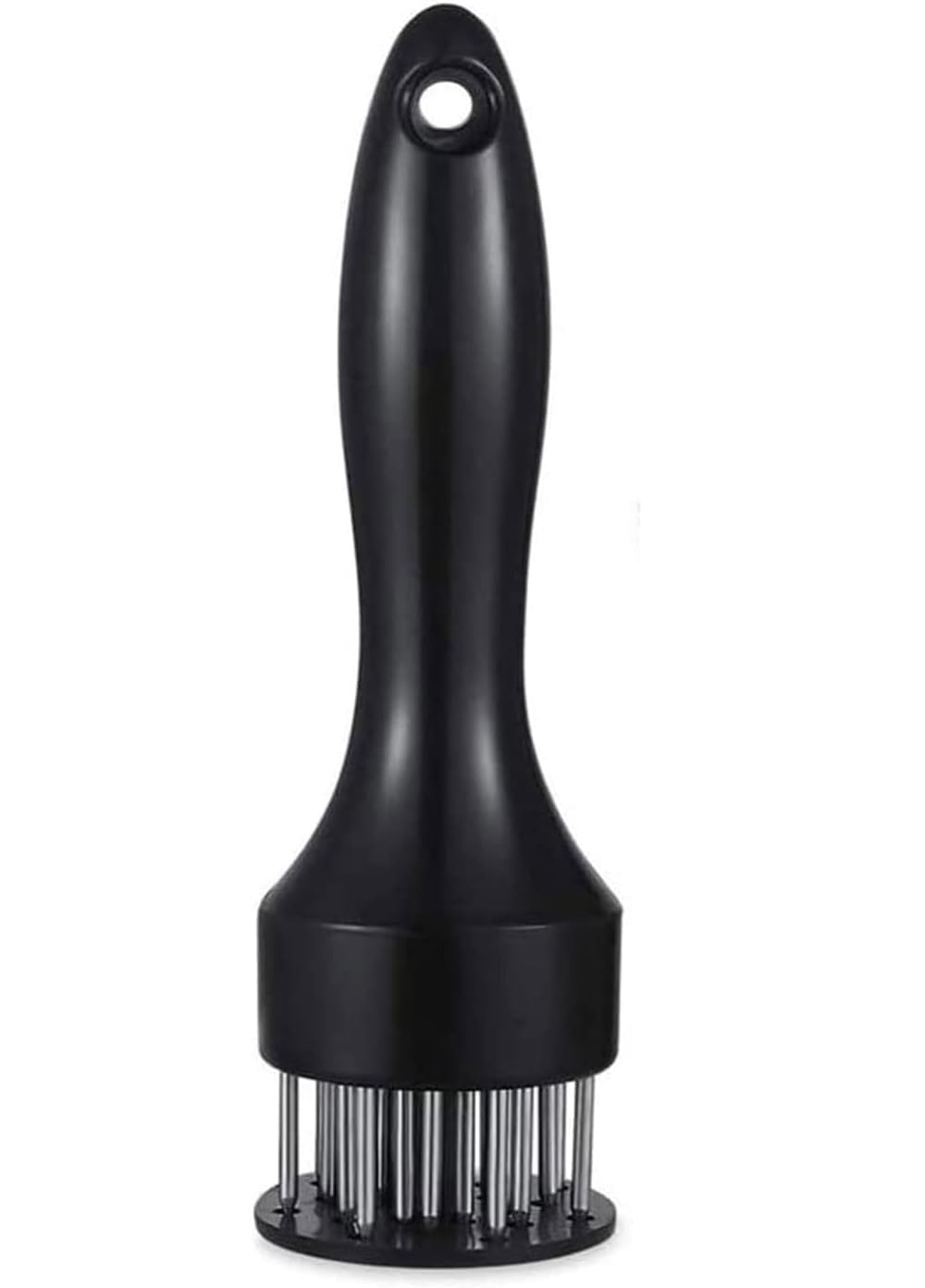 Trifecta Meat Tenderizer Tool Stainless Steel 21 Sturdy & Sharp Needle Meat Tenderizer Tool for Tenderizing Chicken Beef Steak and Pork (Black - 1)