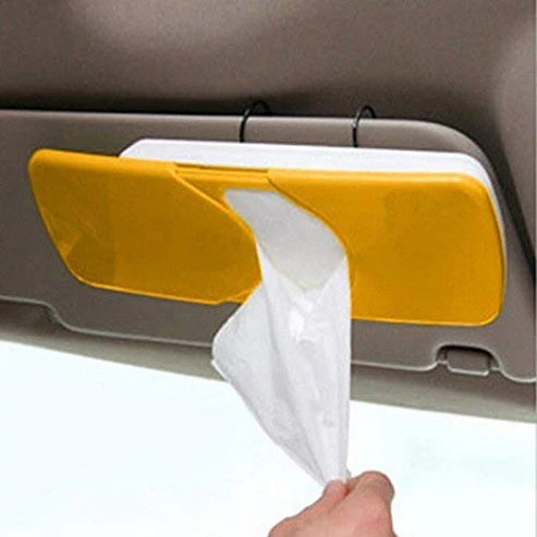 Car Tissue Paper Holder-Auto Accessories Car Sun Visor Tissue Box.