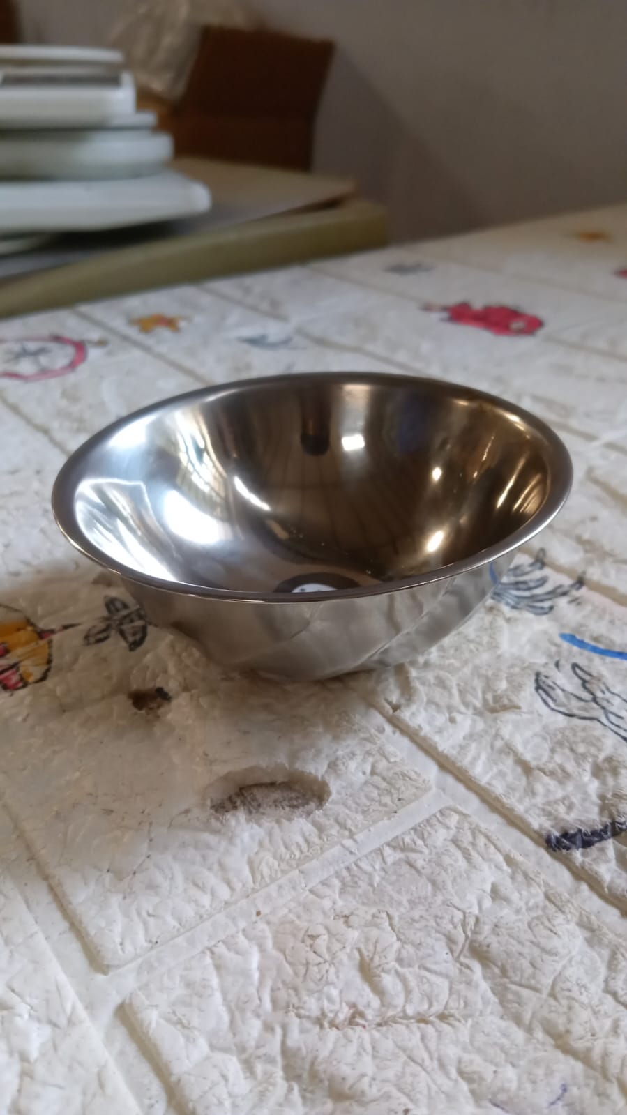 Stainless Steel Bowl | Serving Dessert Curry Soup Bowls Wati Vati Katori | Small Rice Side Dishes | Kitchen & Dining ,Solid, ideal for serving Chatni, achar and Catch up (1 Pc) - Springkart 