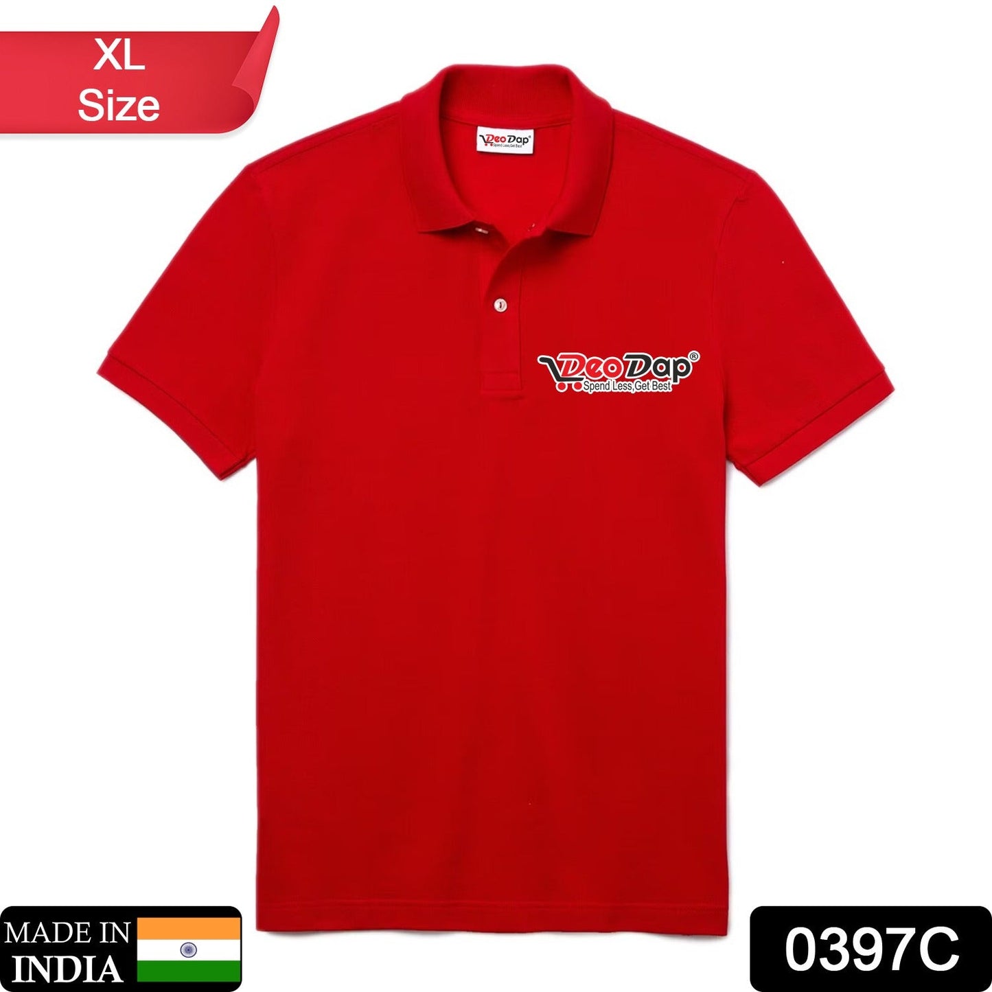 Deodap T-Shirt Soft & Premium T-Shirt Deodap Uniform T-Shirt (1 Pc ) - Springkart 