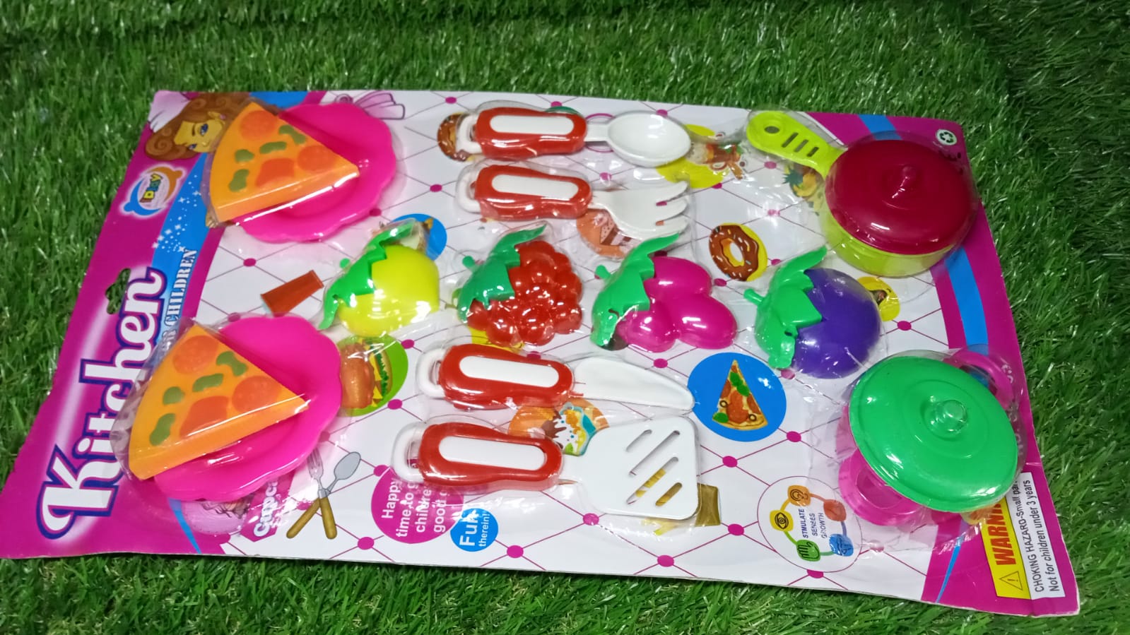Plastic Kitchen Set Tea Party Kitchen Set Toy for Girls Boys - Springkart 