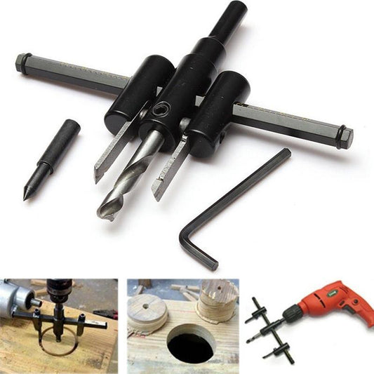 447 Adjustable Circle Hole Saw Drill Bit Cutter - Springkart 