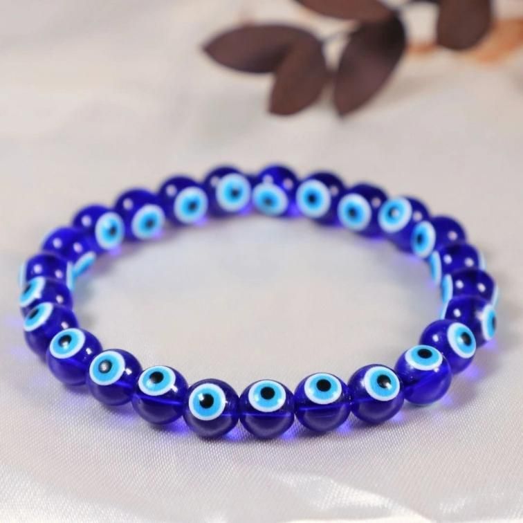 Evil Eye Bracelet Blue Beads - Springkart 