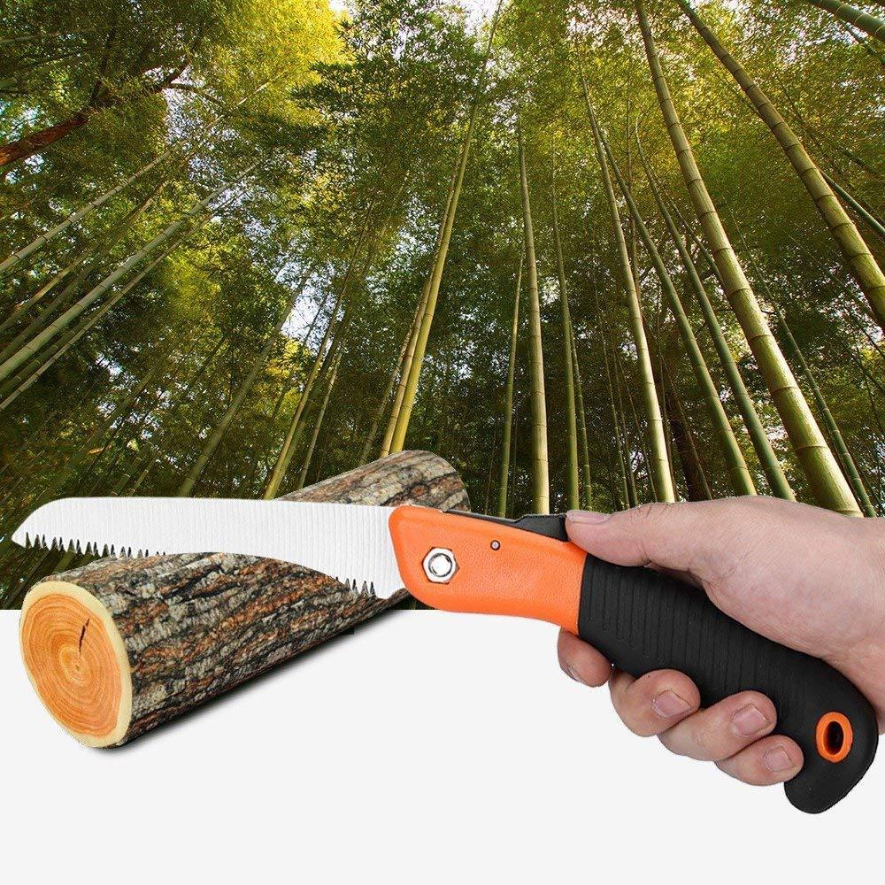 464 Folding Saw(180 Mm) For Trimming Pruning Camping. Shrubs And Wood - Springkart 