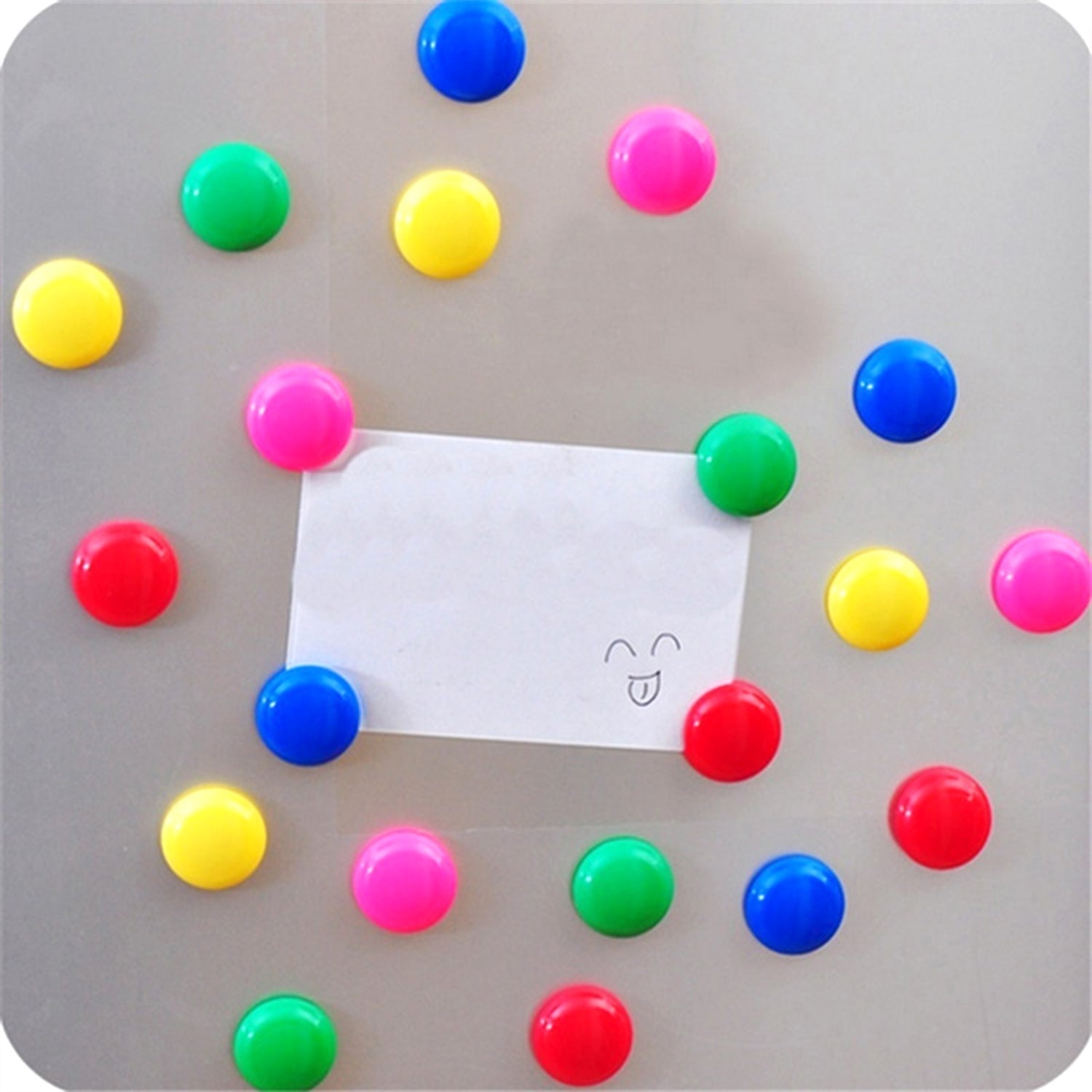 Magnet Button Durable Magnetic Button Children Experiment Magnet Set || Magnet Toy Sets Round Shaped Magnet Set ( Set of 10 ) - Springkart 
