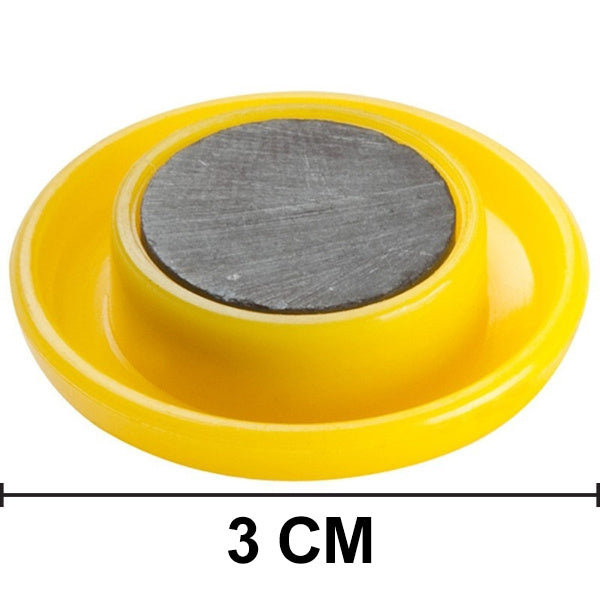 Colorful Board Magnets Circular Plastic Buttons - Springkart 