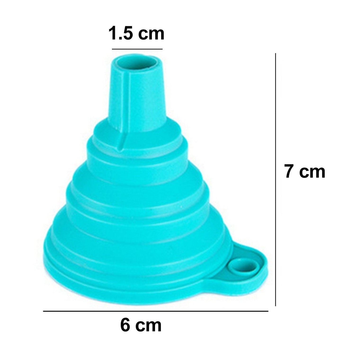 Silicone Funnel for Kitchen Use Oil Pouring Sauce Water Juice - Springkart 