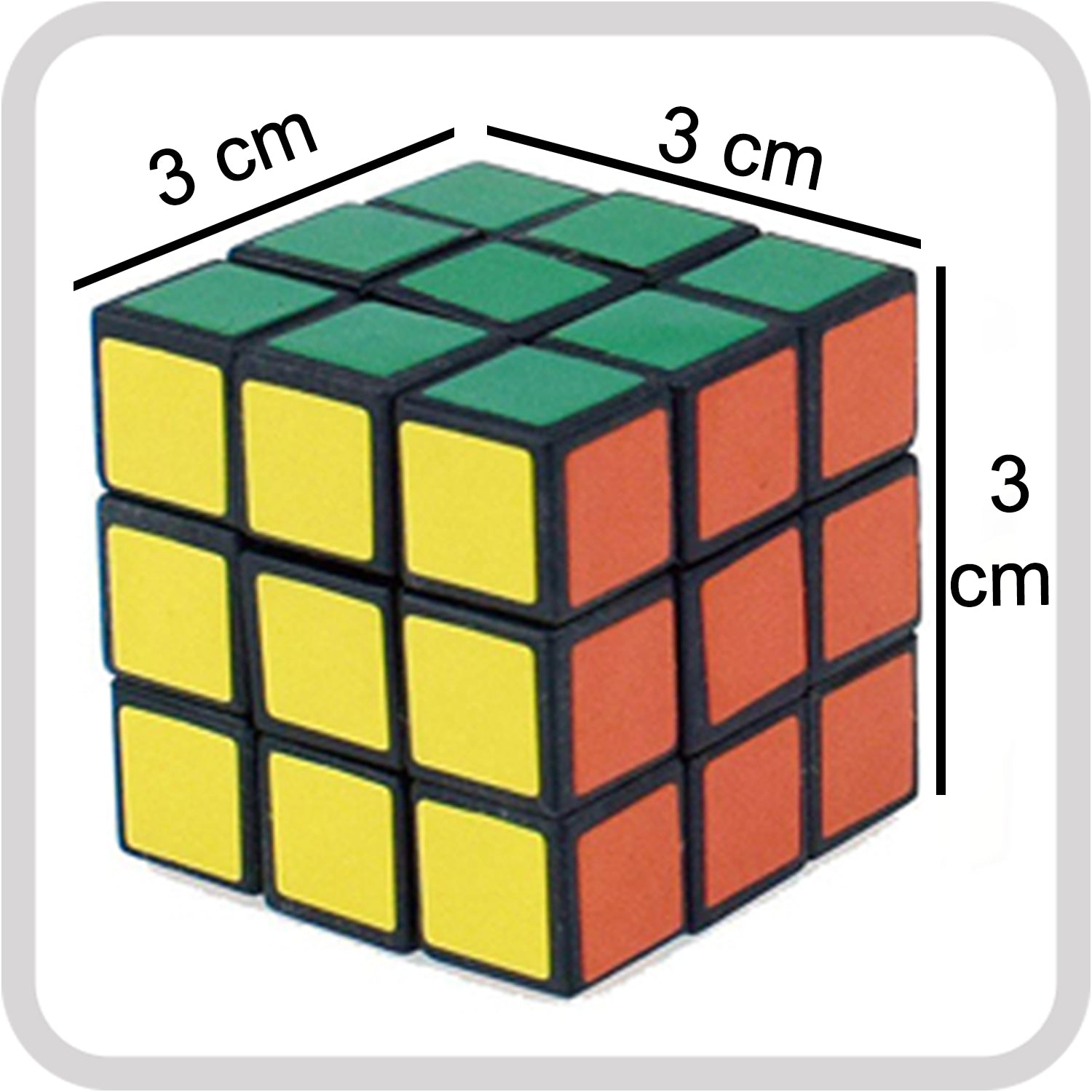 High Speed Multicolor Cube (Pack of 12) - Springkart 