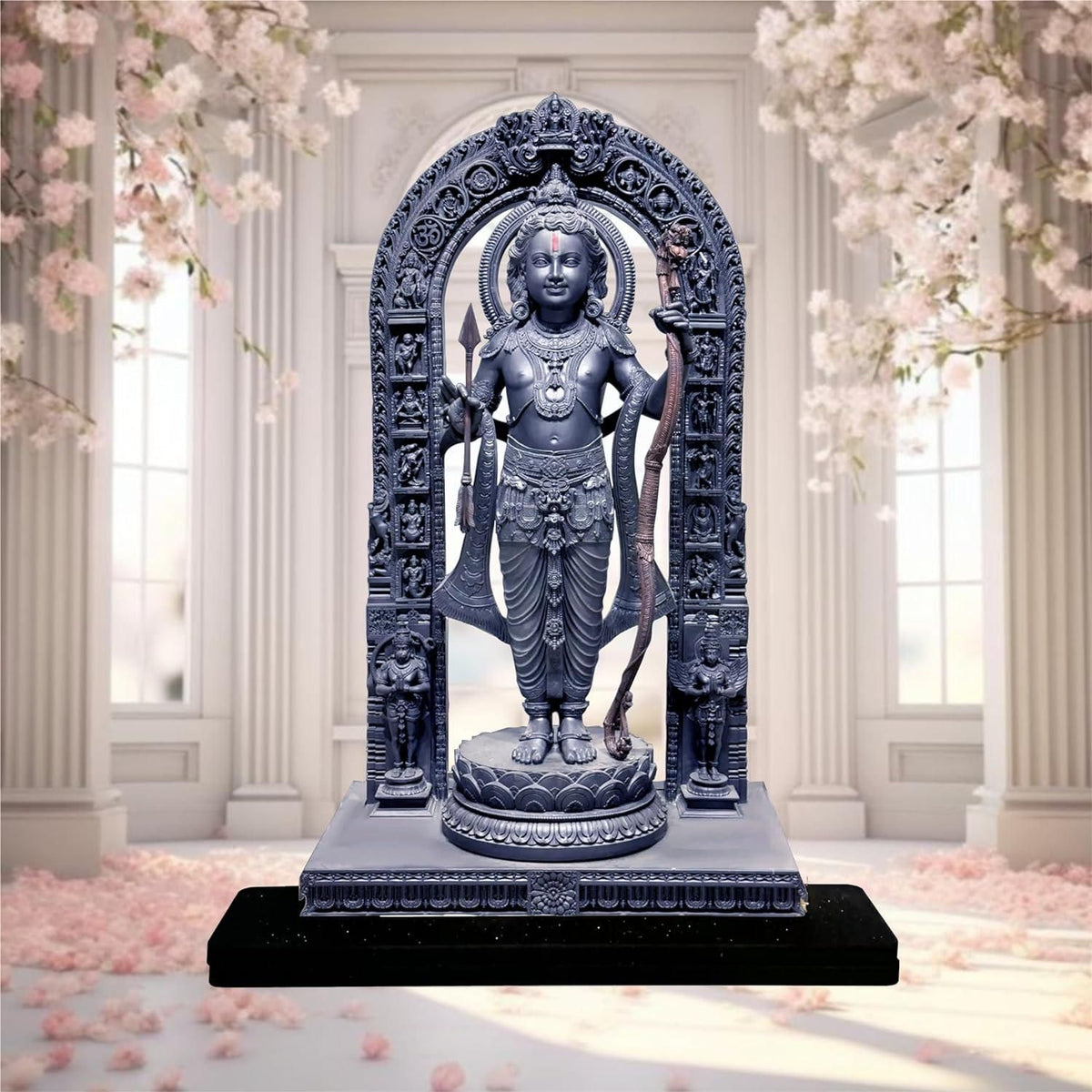 Ram Lalla MDF Cutout of Ram Lalla Statue in Ayodhya Mandir (2D) - Springkart 