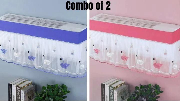 Air Conditioner Cover for 1.5 Ton Split AC Buy 1 Get 1 Free, Dust Proof Washable. - Springkart 