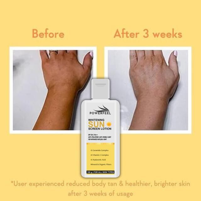 Whitening Sun Screen Lotion 100g