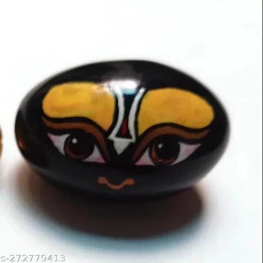 Shaligram Stone with Brass box for shaligram