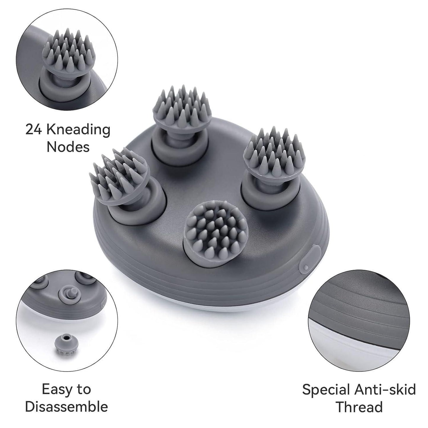 Portable Head Massager for Hair Growth Deep Clean and Stress Relax - Springkart 