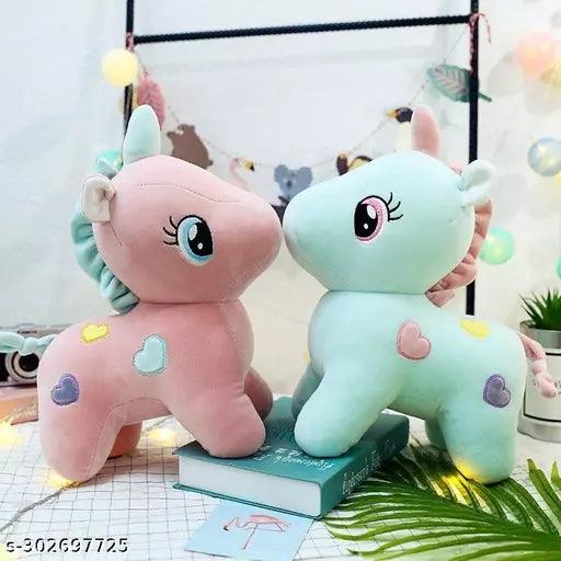 TOYITO Toys 2 pic unicorn girls And Kids gift item Essential Kids Stuffed Toys SET OFF 2 - Springkart 