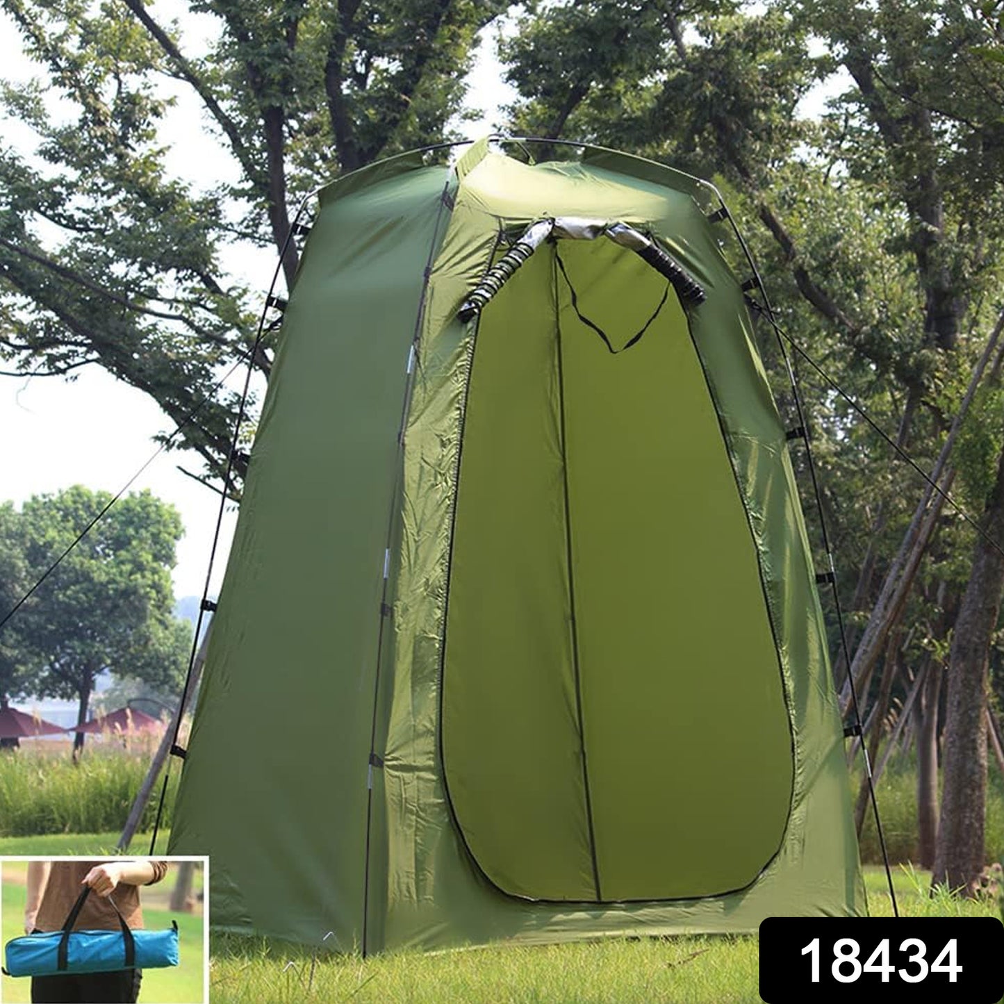 Hiking Privacy Tent Instant Portable Outdoor Shower Tent (1 Pc) - Springkart 