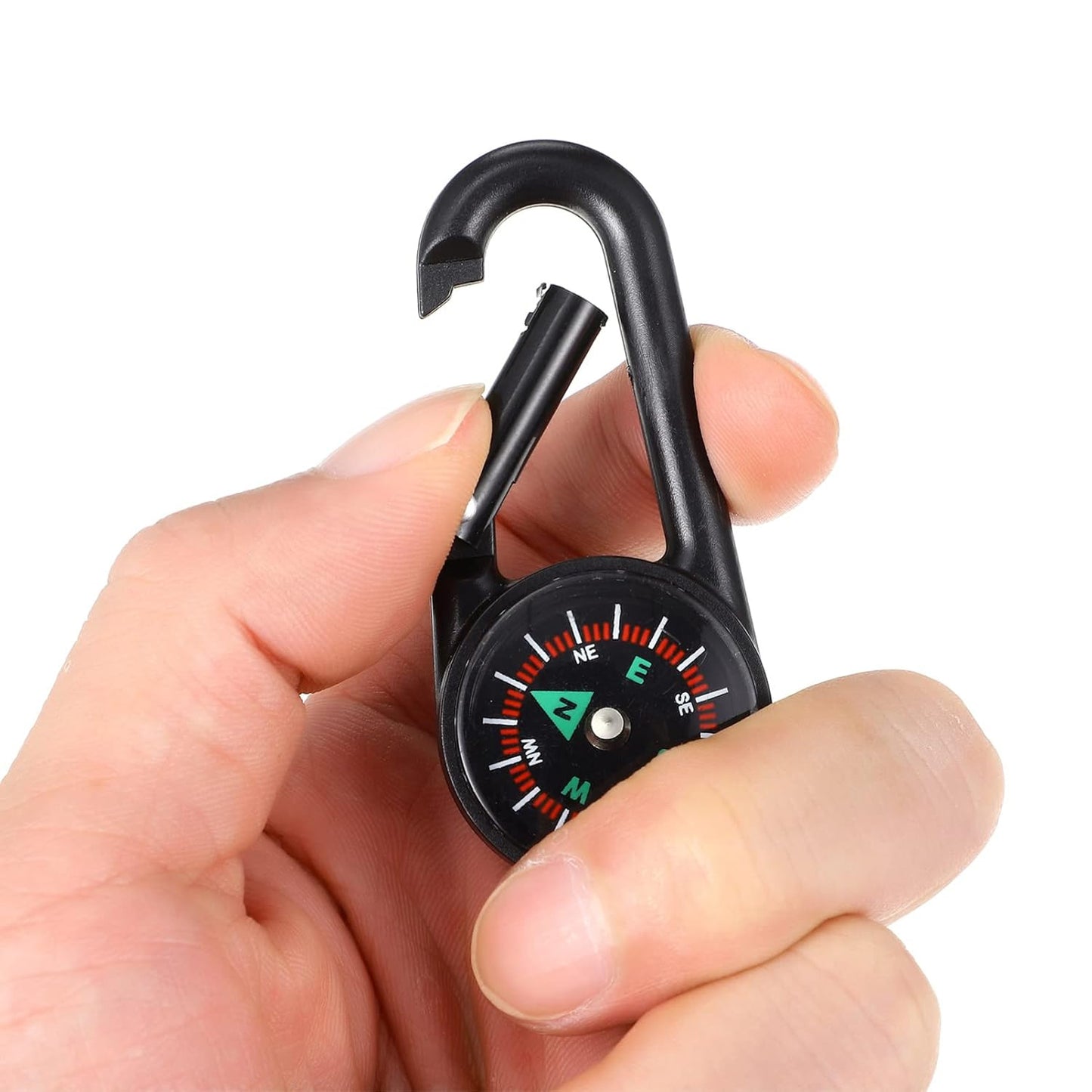 Clip Snap Hook Mini Compass (1 Pc (1 Pc Mix Design) - Springkart 