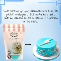 Electric Blue Fondant | Edible Sugarpaste 250 Gm