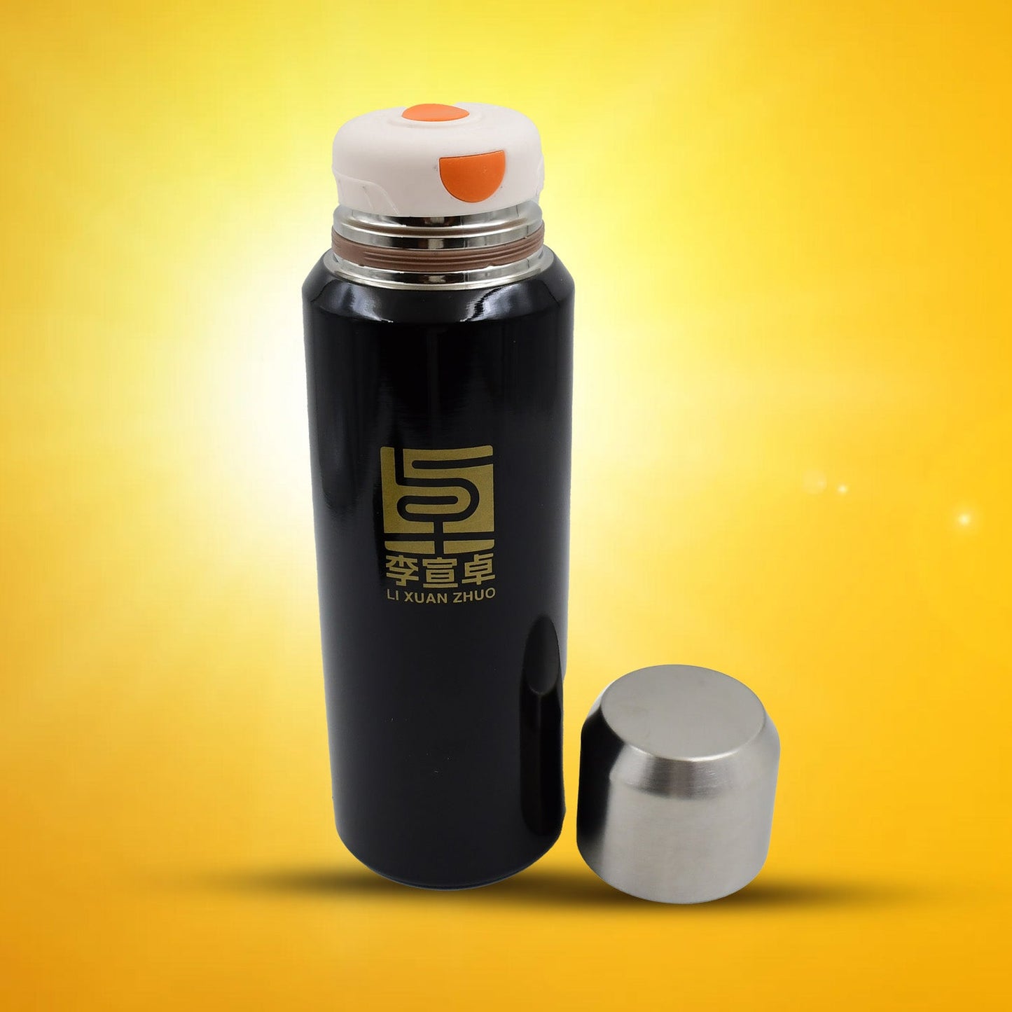 Double Walled Insulated Hot and Cold Water / Tea / Coffee Thermal Bottles (600 ML) - Springkart 