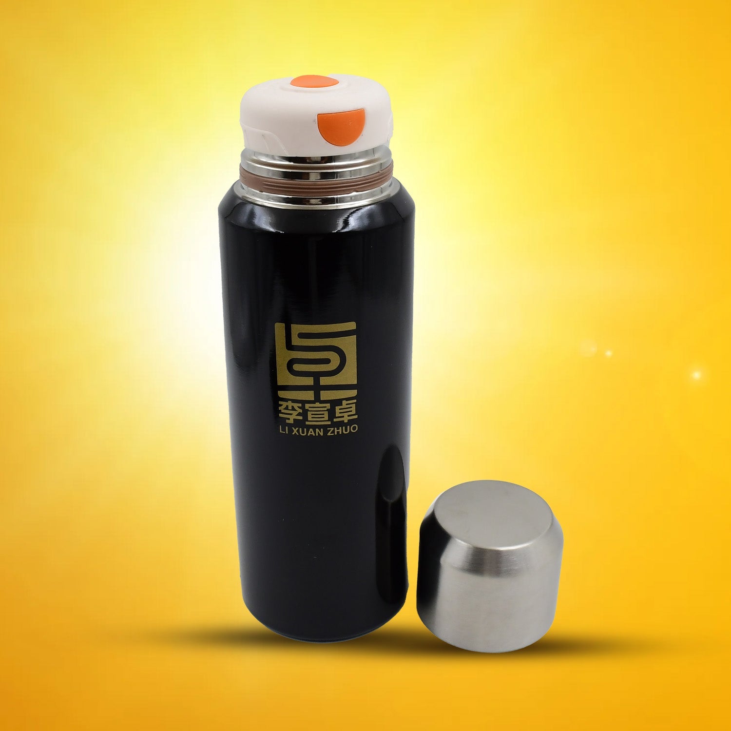 Double Walled Insulated Hot and Cold Water / Tea / Coffee Thermal Bottles (600 ML) - Springkart 