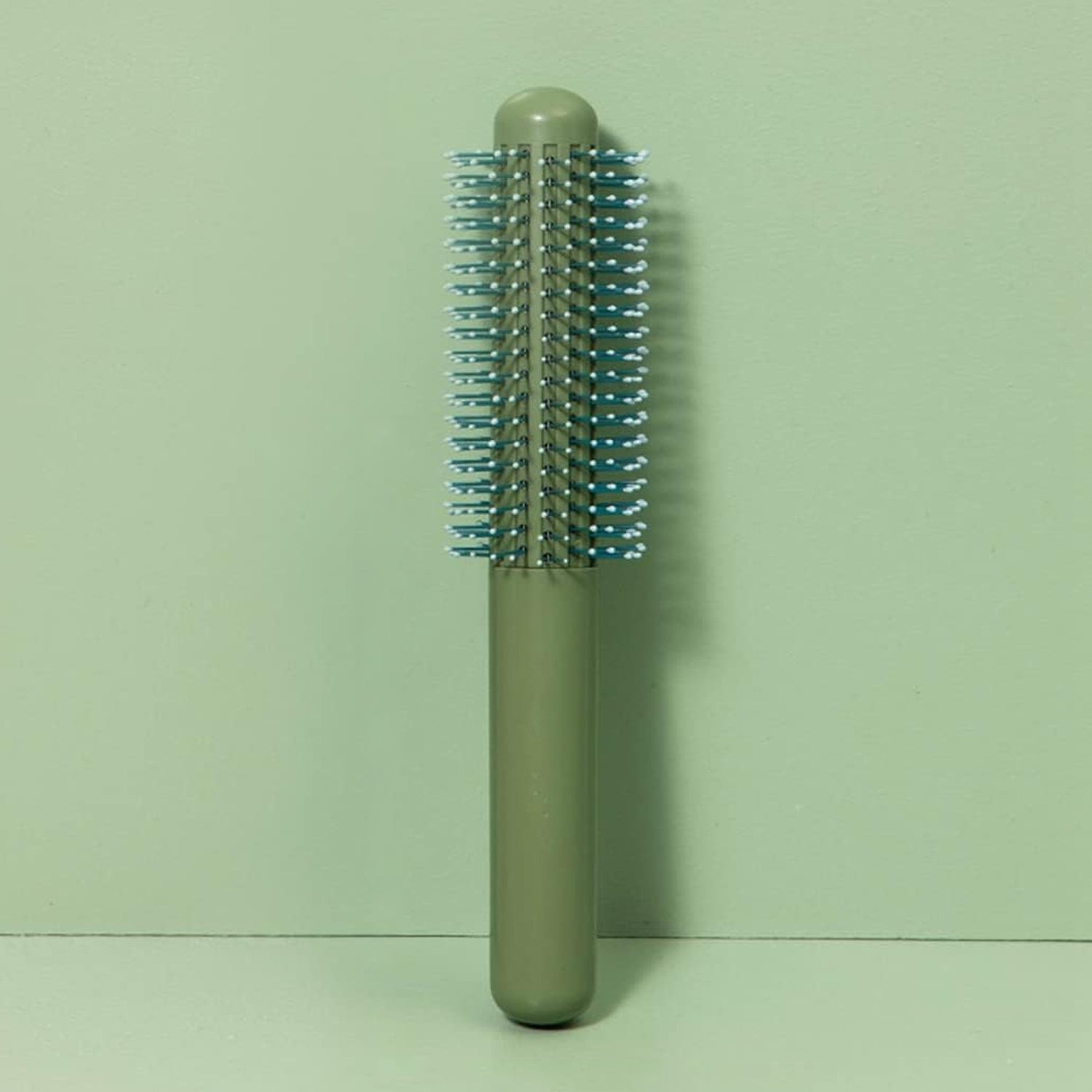 Massage Comb, Air Cushion Massage Hair Brush Ergonomic Matt Disappointment for Straight Curly Hair Cushion Curly Hair Comb for All Hair Types, Home Salon DIY Hairdressing Tool (1 Pc) - Springkart 