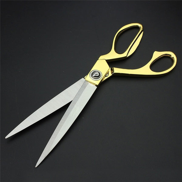 Gold Plated Professional Cloth Cutting Scissor - Springkart 