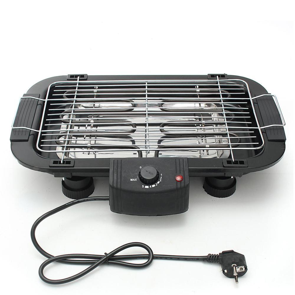 Smokeless Electric Indoor Barbecue Grill, 2000w - Springkart 