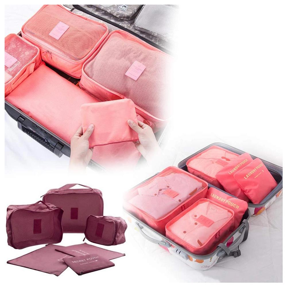 Cloth Organizer Pouch Laundry Zipper Bags (6 pcs) - Springkart 
